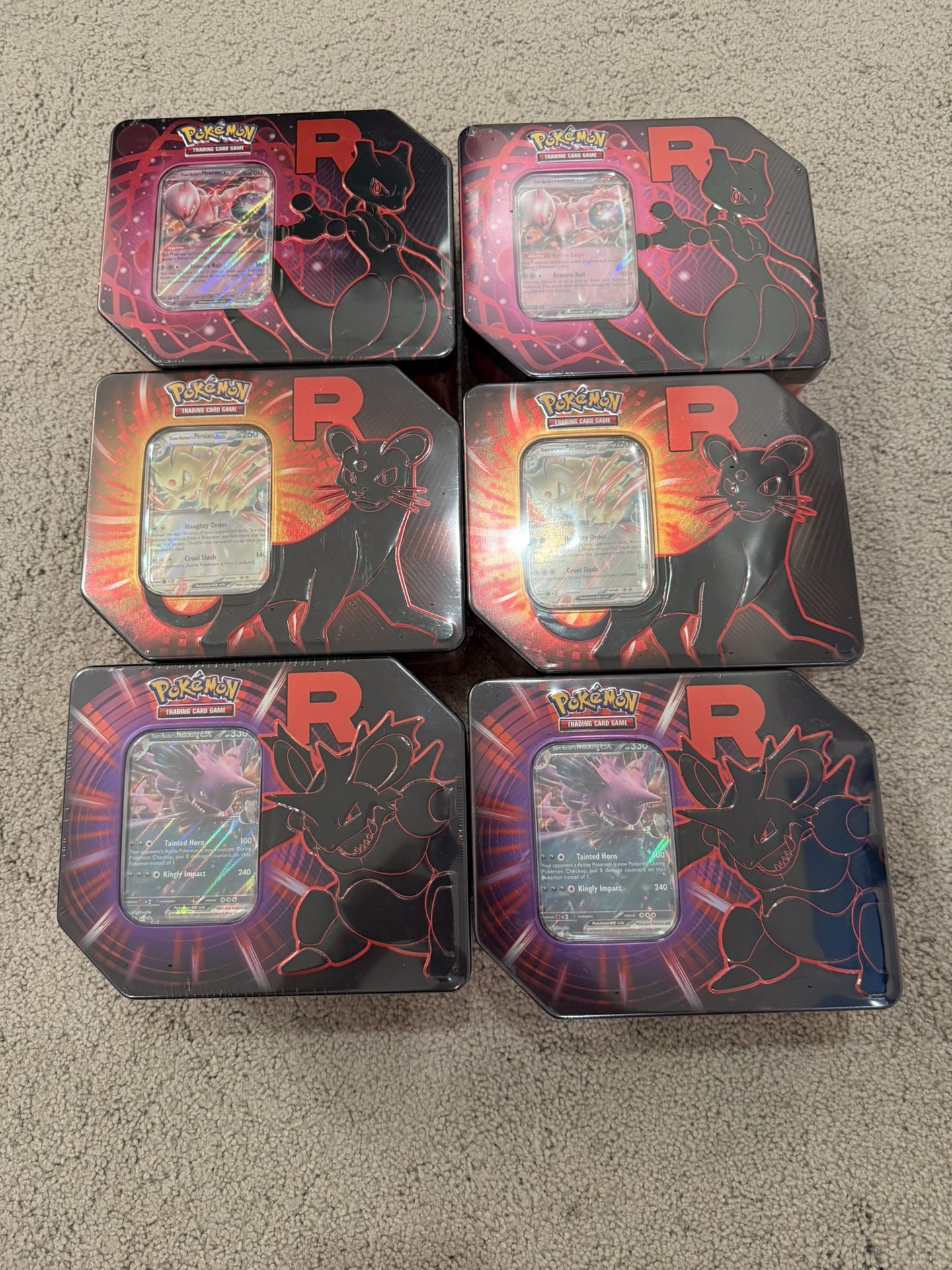 WTT: Team Rocket’s Tins SET(2) for Trade