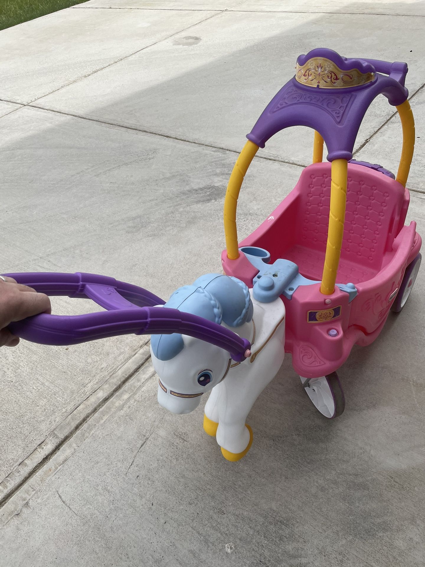 Princess Carriage Toddler Car