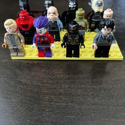 Collection of LEGOs characters figures