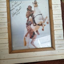 West Studi Autographed Photo With Personal Message