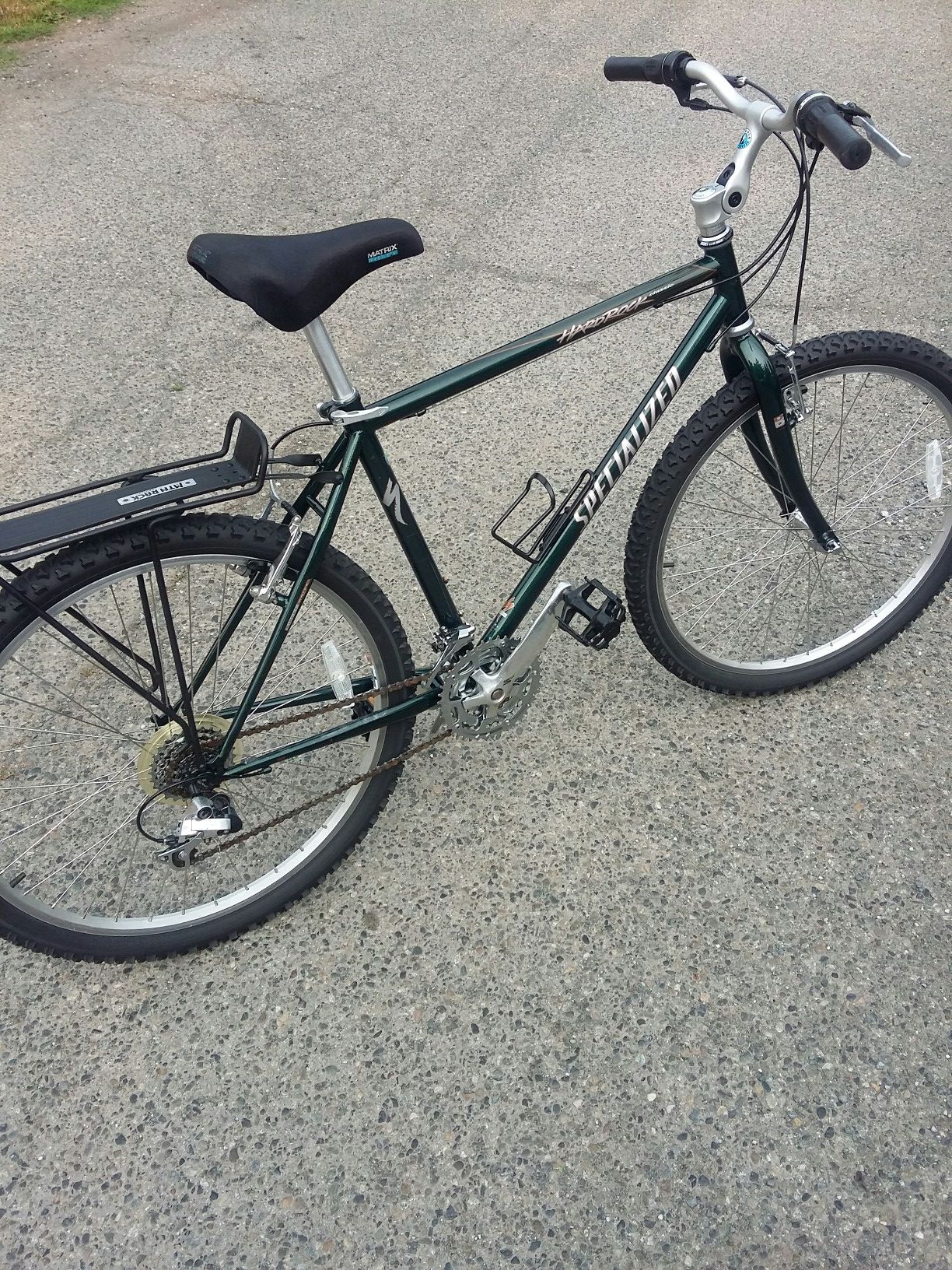 Specialized Hard Rock classic two-tone dark green like new
