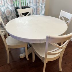 crate and barrel dining table Set