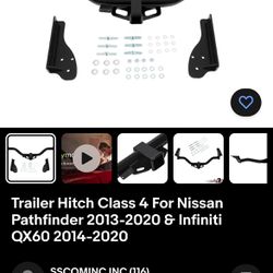 New Tow Hitch For Nissan Pathfinder Or Infiniti QX60