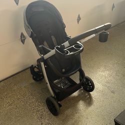Graco Modes Pramette Travel System, 3-in1 Modular Carseat Stroller Combo, Infant Car Seat Carrier