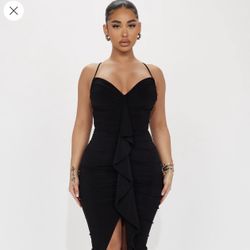 Black Midi Dress