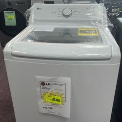 Washer Top Load New 1 Year Warranty 