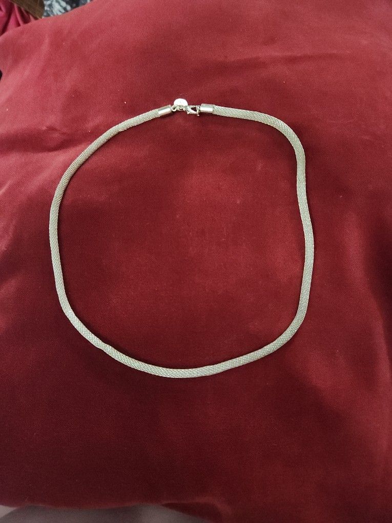 Vintage Mesh Chocker Chain 925