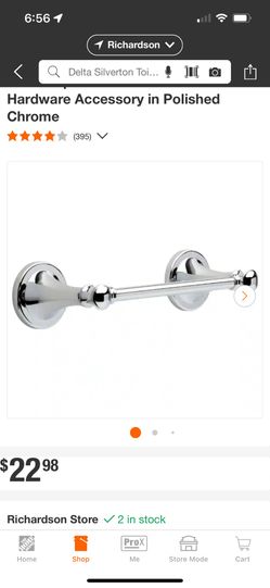 Delta Silverton Toilet Paper Holder
