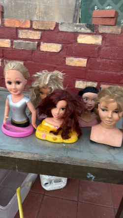 Princess heads 10.00 each