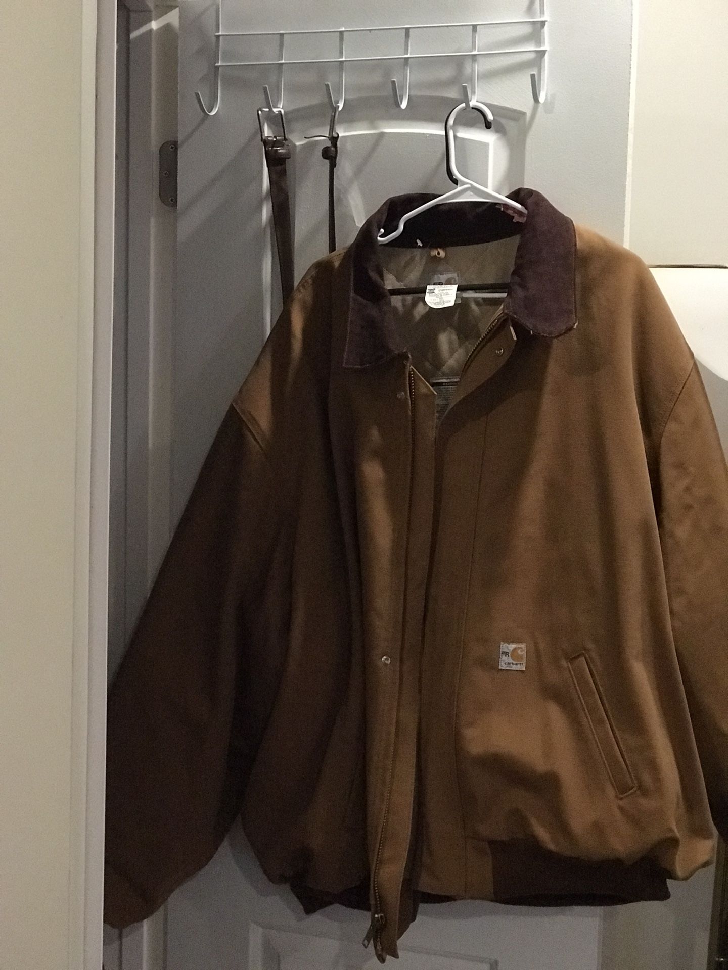 MENS 5XL TALL CARHARTT ALL WEATHER COAT