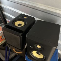 Krk Monitors W/ Stands