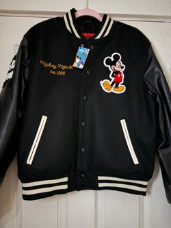 Mickey Mouse leather jacket