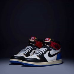 Jordan 1 Union Fragment La Varsity Red Sport Royal