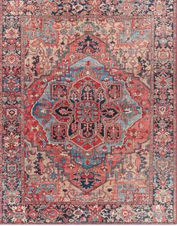 9 ft. x 12 ft. Area Rug - red