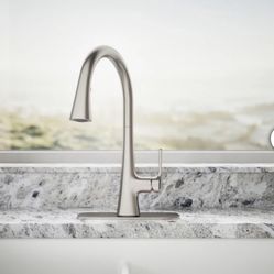 Kohler  Guild  Pull- Down Kitchen Sink  Faucet Whit Thee - Function Sprayhead