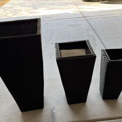 Wicker Plant Stands