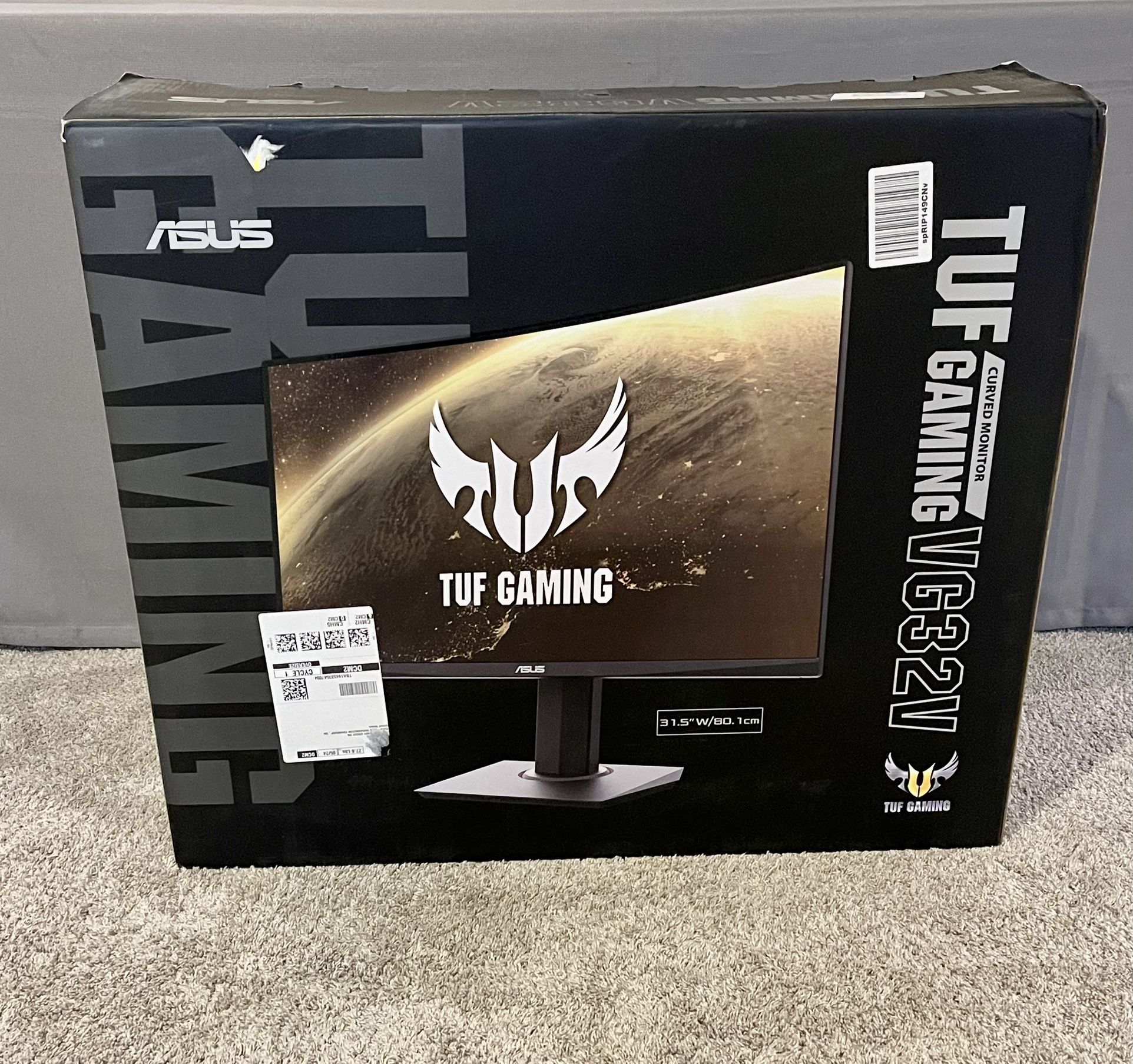 Asus VG32V Black TUF Gaming 32 inches Curved WQHD VA LED Monitor Parts Only