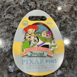 2024 Disney Parks Toy Story Buzz And Jessie Happy Easter Pin LE 3000.  Brand New on original card.  Smoke free home 