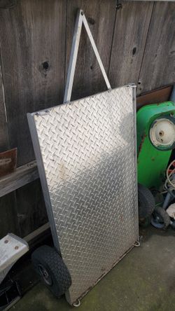 Little Aluminum Trailer For Power Wheel Car