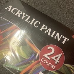 24 Acrylic Paint Bottles