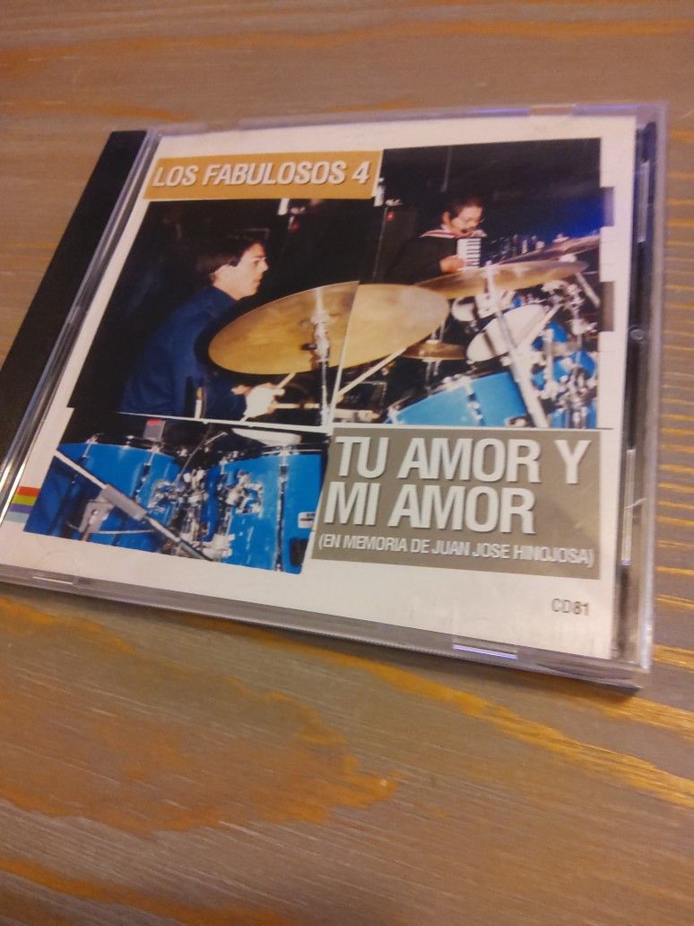Los Fabulosos 4 Compact Disc Original Tejano Music