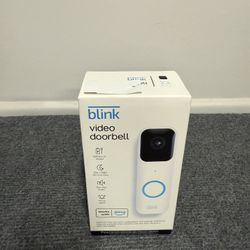 Amazon Blink Wi-Fi Video Doorbell - Smart Security w/ 2-Way Audio - Smart Motion Detection