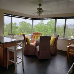 Dining room table and chairs