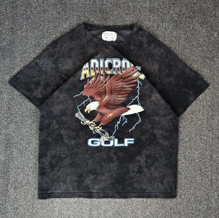 Adidas Men's Adicross Eagle Golf Graphic Tee Size XXL