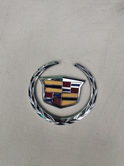 CADILLAC REAR TRUNK  EMBLEM LOGO BADGE SIGN OEM 2000-2005 