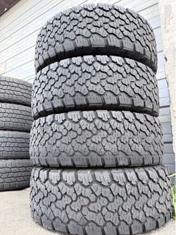 4 Used 285/65/16 General Grabber A/T Tires