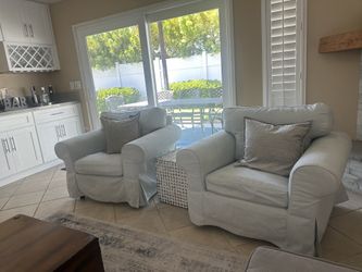 Matching Light Accent Chair