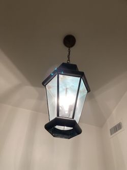Solid Brass High End Indoor Or Covered Outdoor Chandelier Verdigris Patina 24” X16”