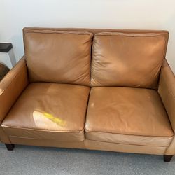 Beautiful New Leather Sofa