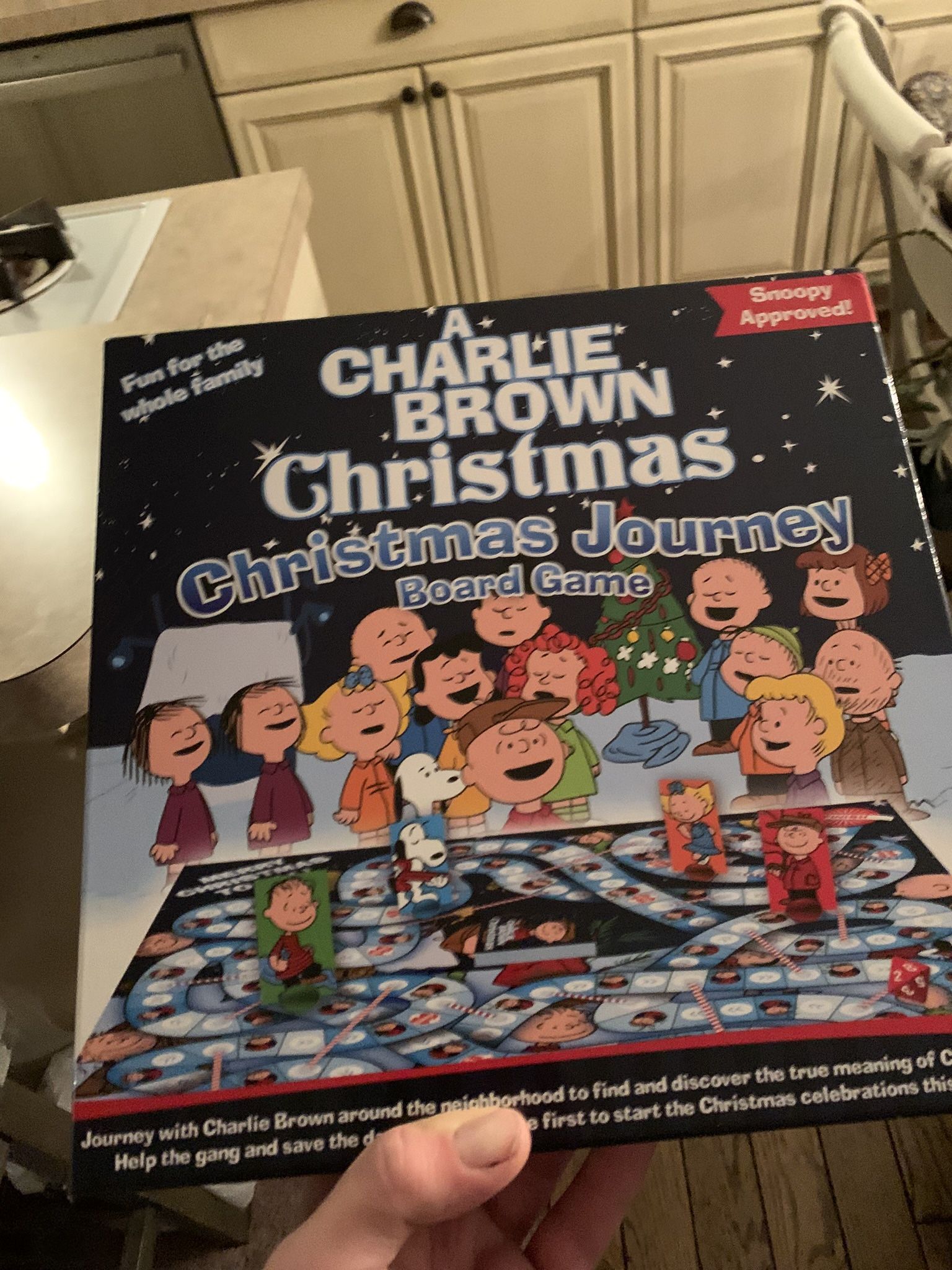 Charlie Brown Peanuts Christmas Board Game!! $10!! NEW