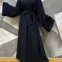 Ramadan Abaya Muslim Hijab Dress abayas for Women Dubai Turkey Islam Clothing Kaftan Robe gift One size