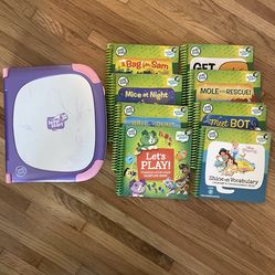 Leap Frog LeapStart 3D + 8 books