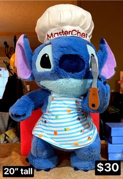 Chef Stitch Plush
