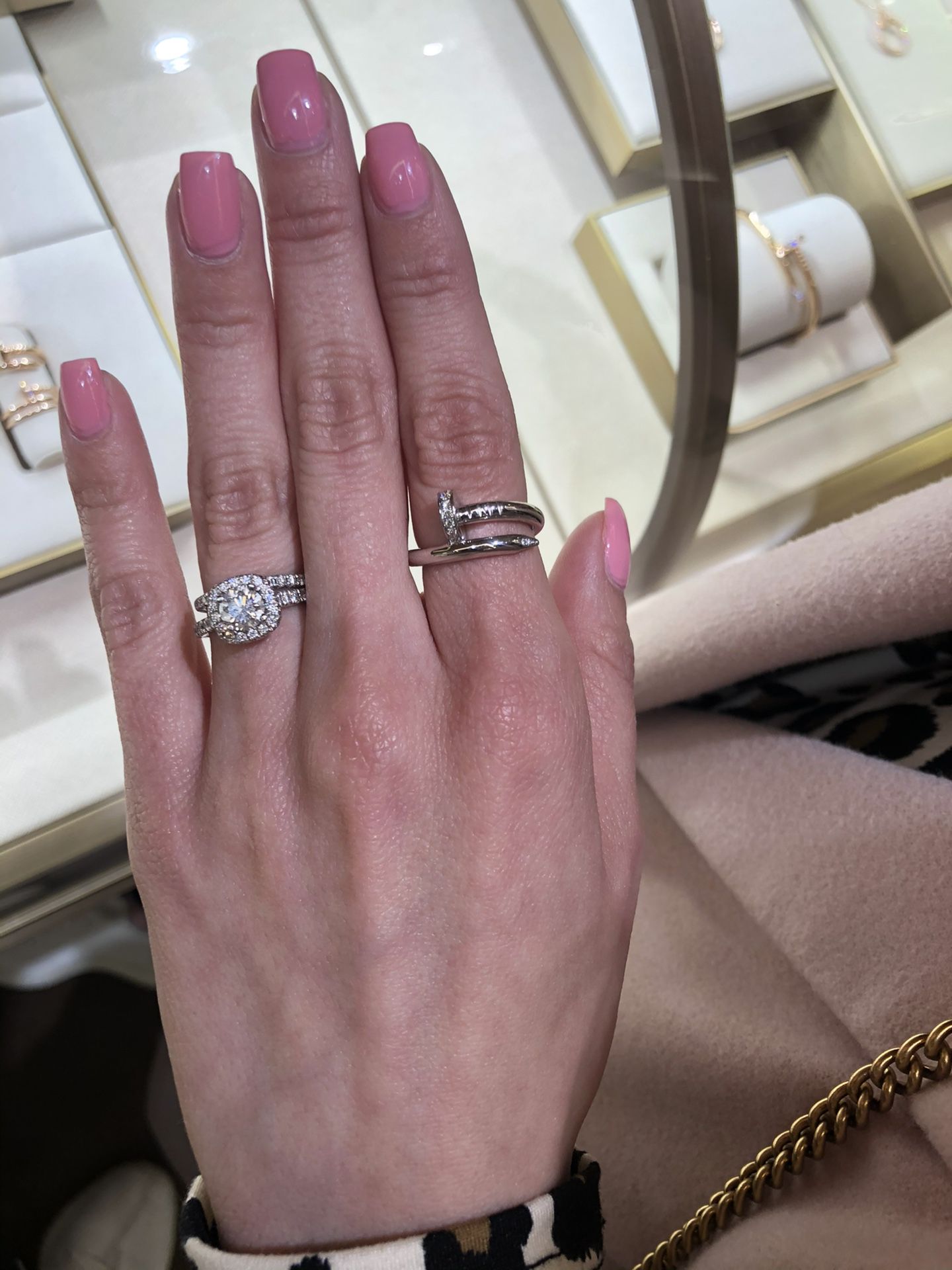 Engagement Ring VS Diamond GIA certified 