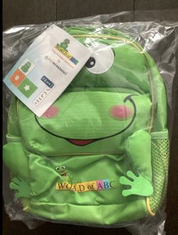 World of ABC Frog Insulated Backpack for Kids (2 - 5 years)