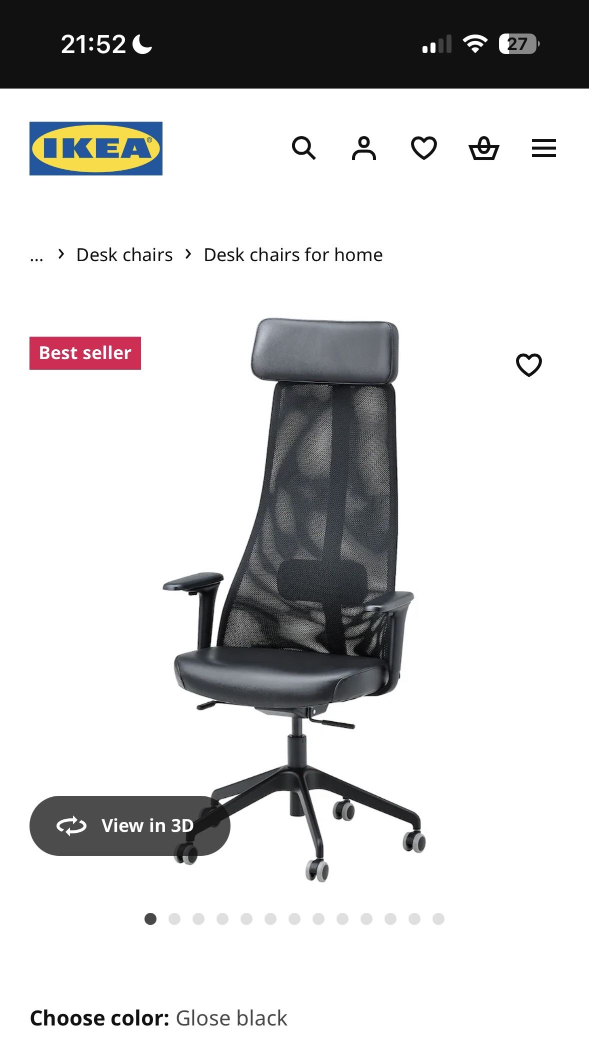Office chair ikea
