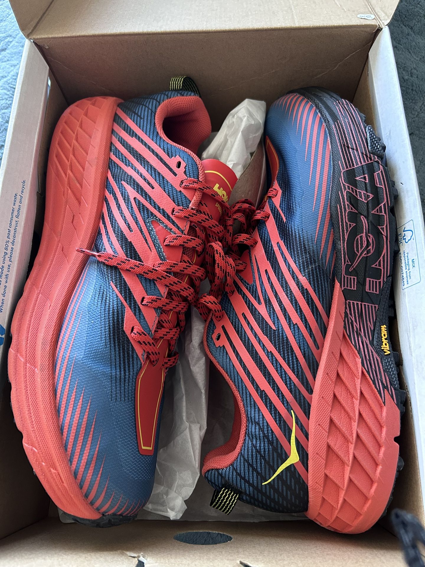 HOKA ONE ONE Speedgoat 4 Wide 'Fiesta Provincial Blue'