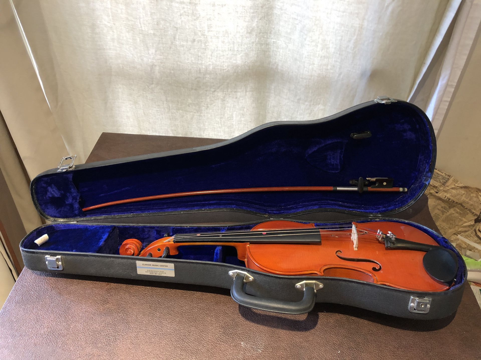 3/4 size violin for children to learn violin