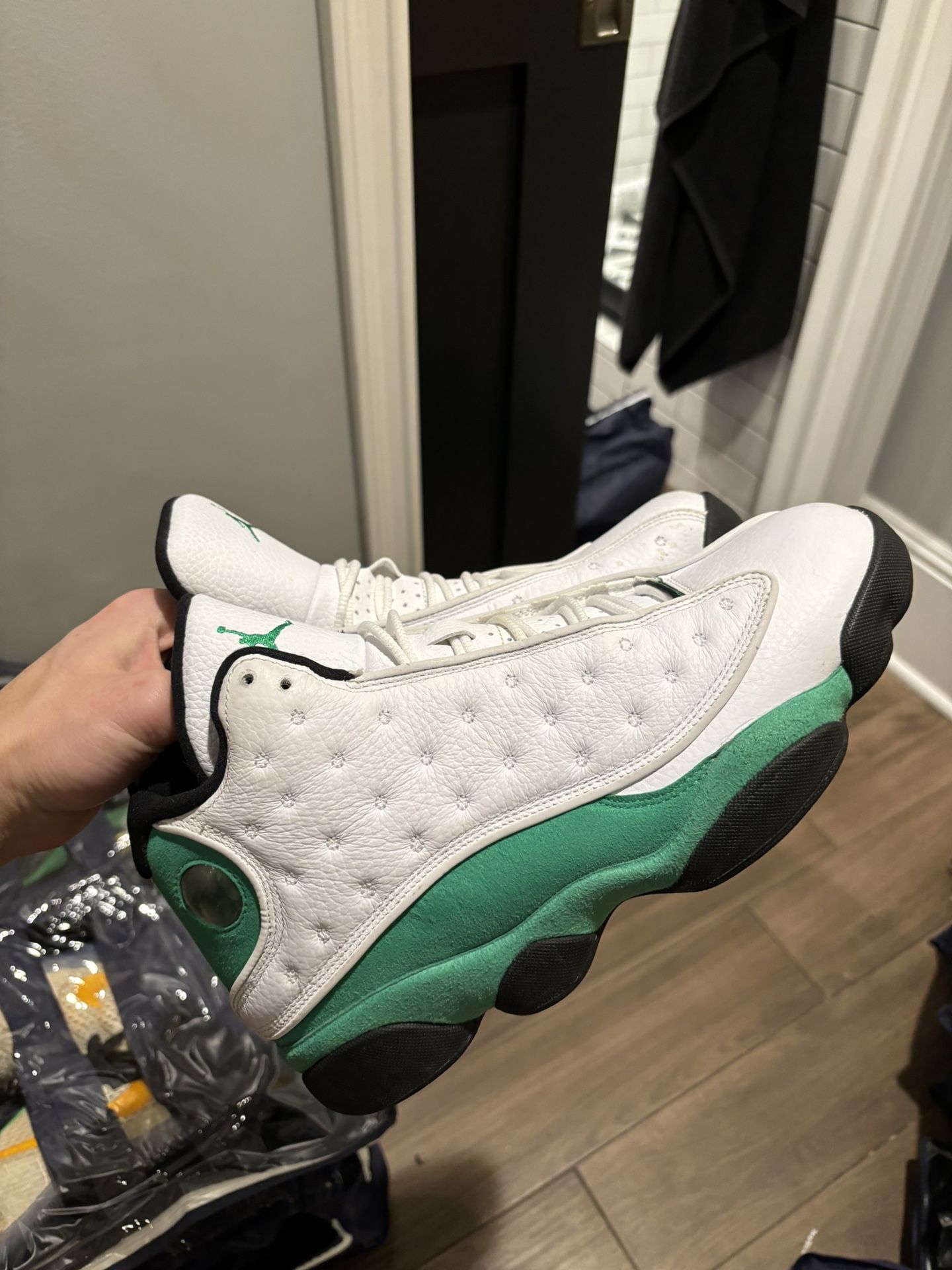 Jordan 13 Lucky Green Size 9