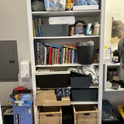 White Hemnes IKEA Bookshelf