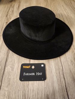 Farmer Black Hat Costume