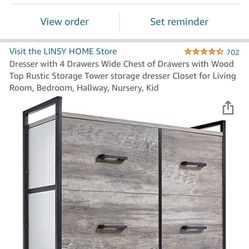 UnOpened Dresser