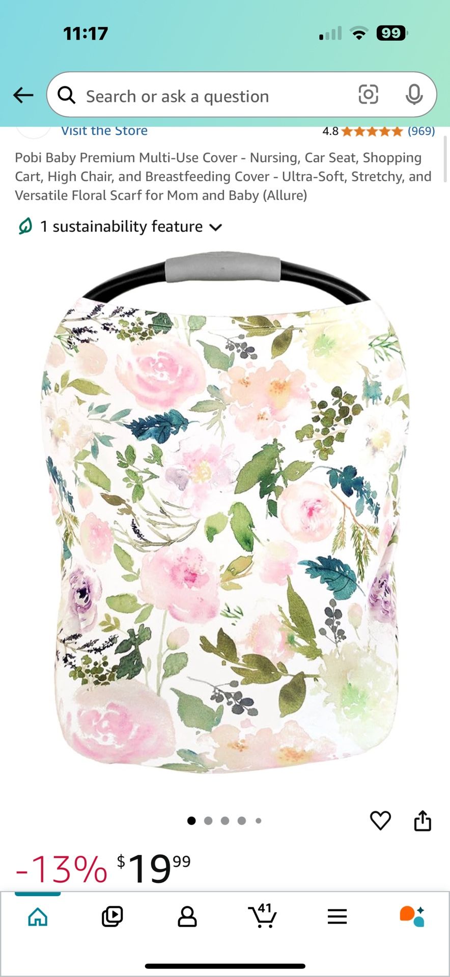 Pobi Baby Nursing Cover