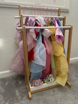 Dress & shoe rack
