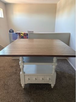 Vintage Wooden Hall Table