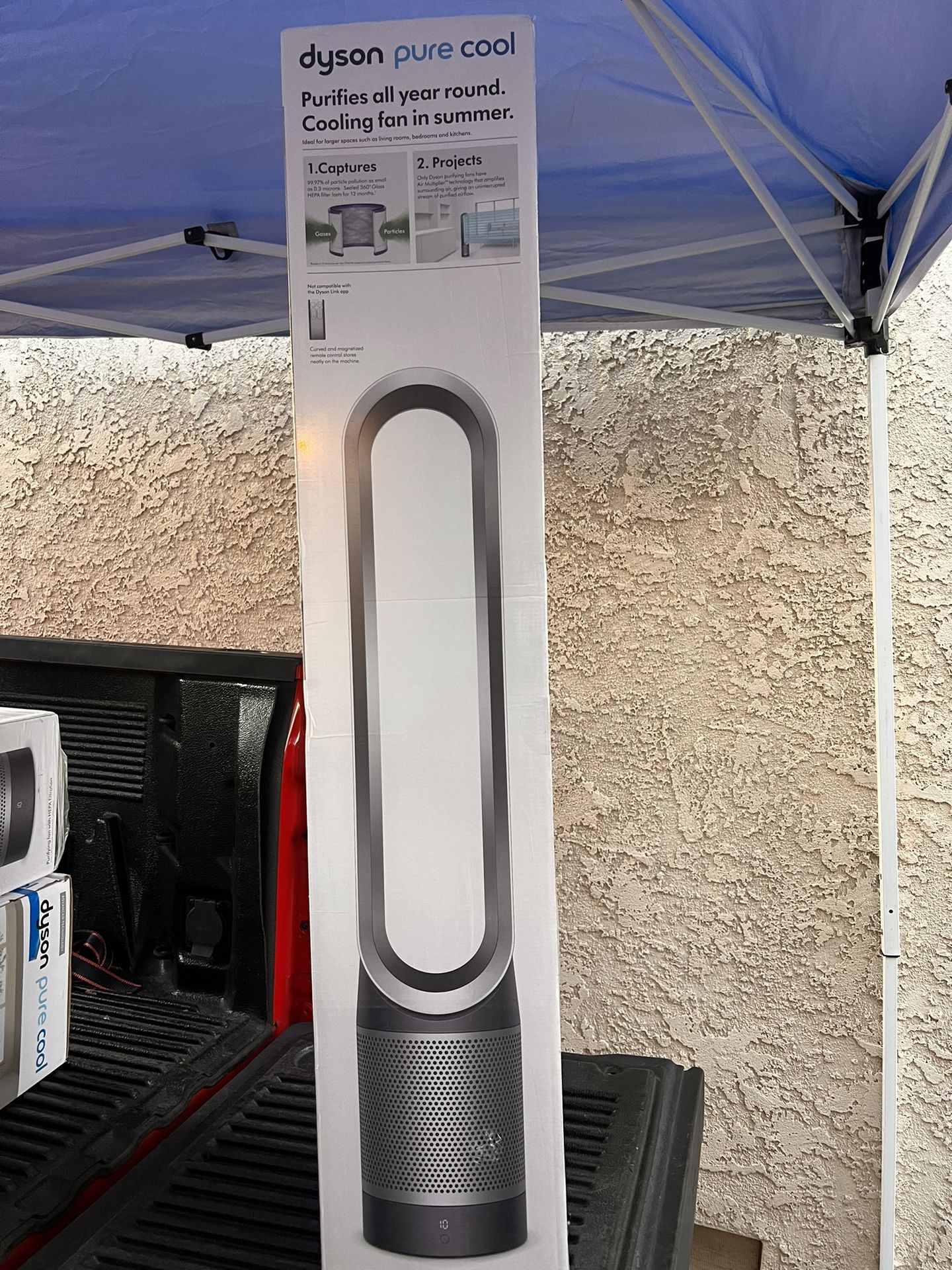 DYSON AM11 Pure Cool Purifier Tower Fan Iron/silver (NEW)